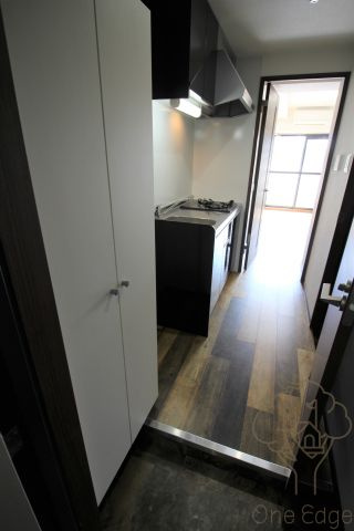 ウインズコート西梅田Ⅱの玄関