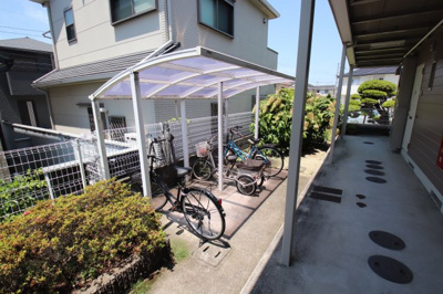 【その他共用部分】 | コーポラスしずⅡ | 駐輪場