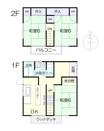 【間取り】 | 池田借家