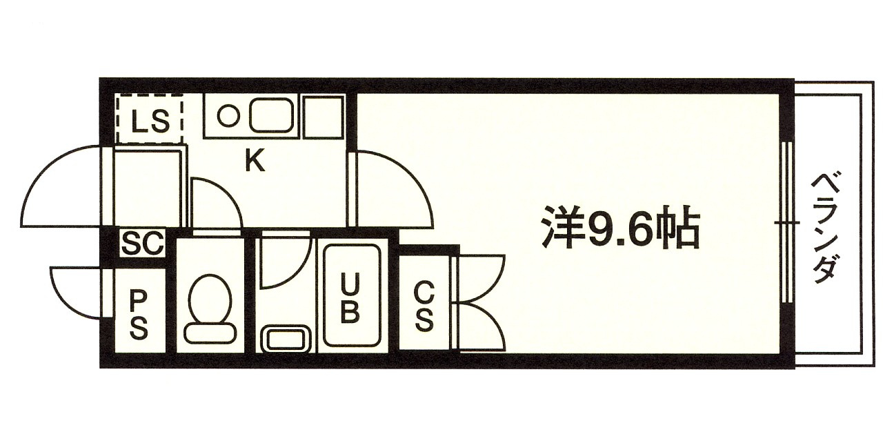ウエストヒルズ同志社前Ⅱ号館のその他|【代表的な間取です】
