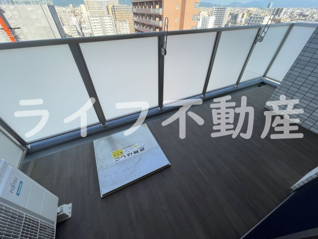 プレジオ布施ASIANのバルコニー|バルコニー付きです