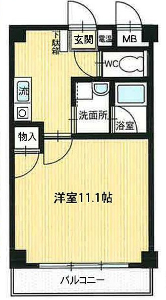 リオンドールの間取り