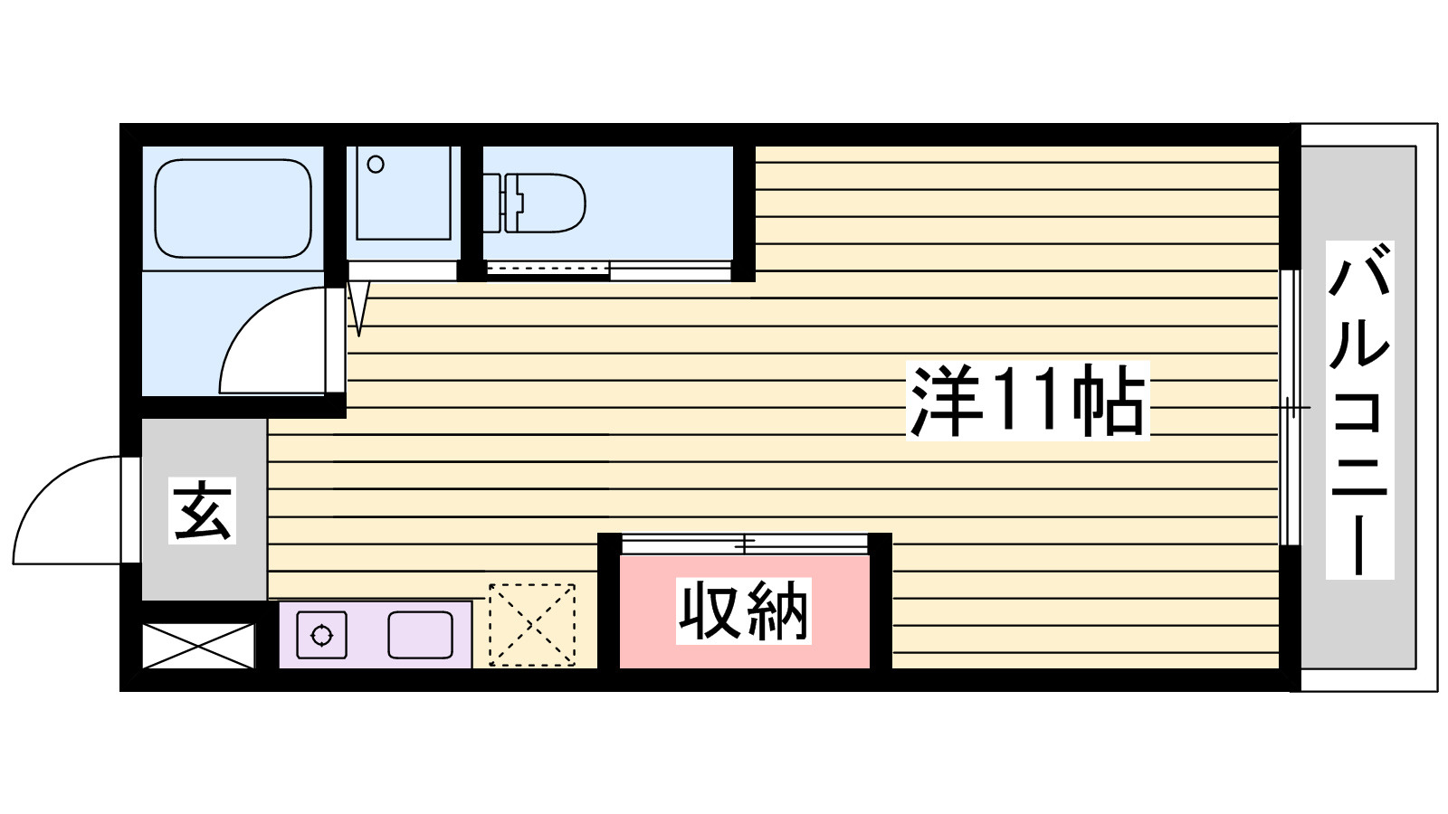 アーバンコート２１の間取り