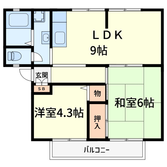 【間取り】 | ウィンディアはむろ