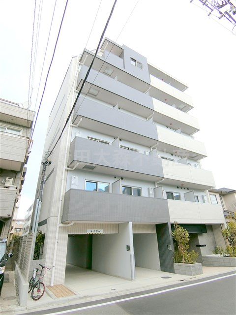 梅屋敷最上階角部屋マンションの外観