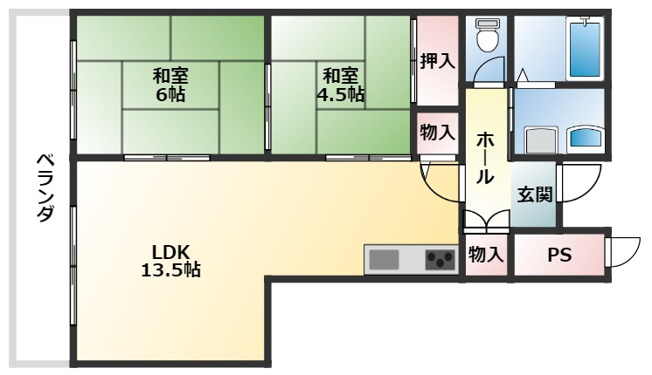 【間取り】 | メルクマール深阪