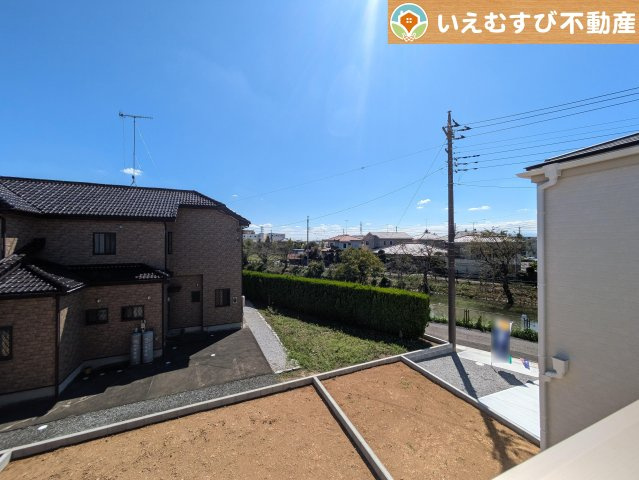 Livele Garden.S　鴻巣下忍第2の展望|高い建物が無く開放感のある展望
バルコニーからの展望も開けていて閑静な住宅地が望めます。日当りも良いですね♪