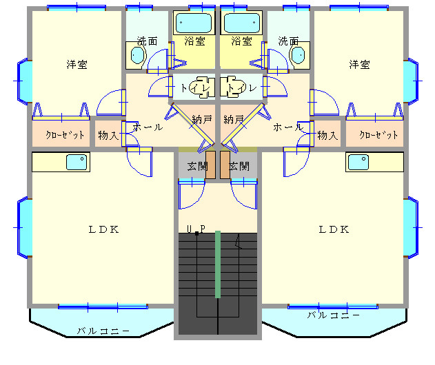 ライベックスの間取り