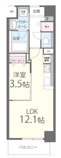 【間取り】 | ハーツ天満橋