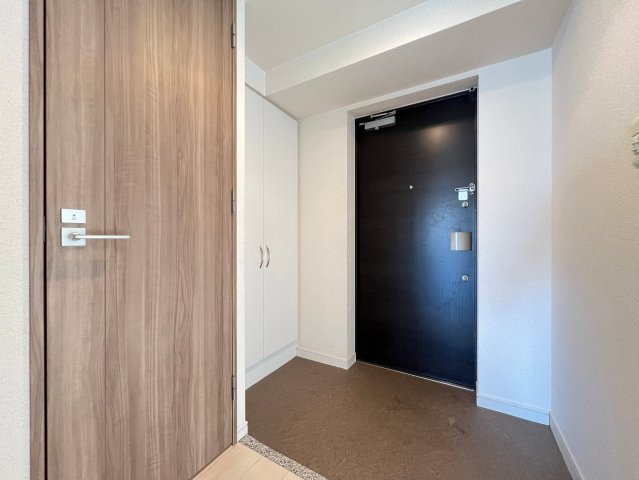 プレサンス難波ヴィータの玄関