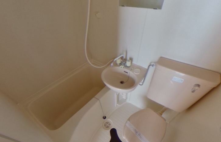 シンフィールドハイツの浴室