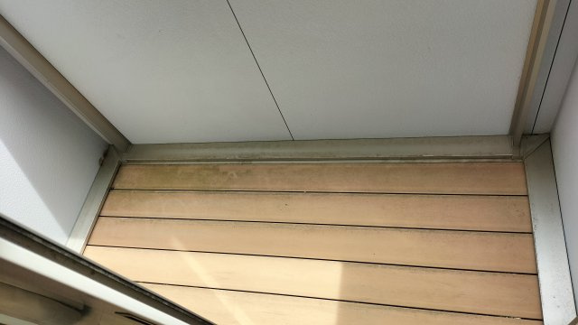 リエールB　（家賃半額補助対象物件）のバルコニー|お洗濯にも便利なバルコニー付き