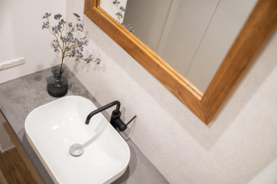 ハイラーク西京極の独立洗面台