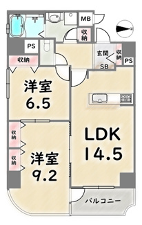 【間取り】 | デ・リード西大路高辻