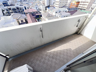 【バルコニー】 | ウインステージ箱崎Ⅱ | 別号室の写真になります。現況優先。
