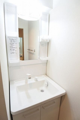 【洗面所】 | CASSIA天神南 | 別号室の写真になります。現況優先。