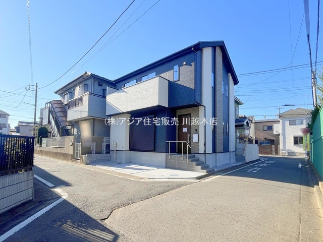 月々８万円台～　新築戸建　ふじみ野市大井中央3期の前面道路含む現地写真|角地　・北側 約4.0ｍ公道/東側 約4.0ｍ公道