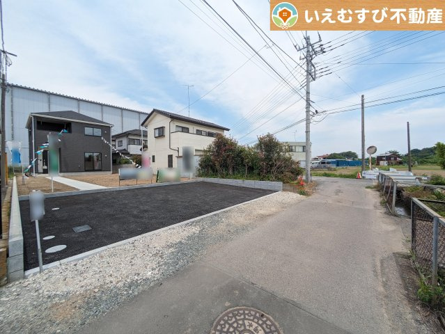 Cradle garden　太田市古戸町第3の前面道路含む現地写真