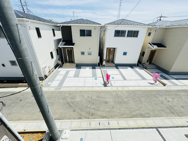 八潮市緑町１丁目新築戸建（緑町第６）の展望|バルコニーより道路側眺望