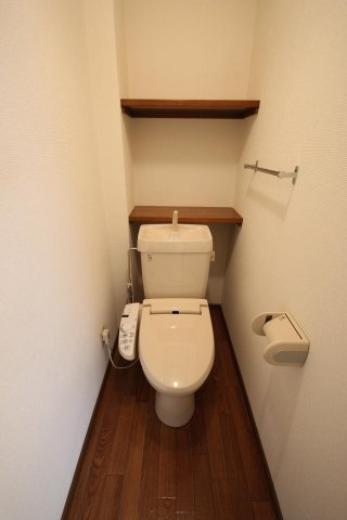 メゾン・ド・ミレニアムD棟のトイレ|落ち着いたトイレです