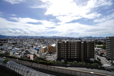 【展望】 | 【上質リノベ】クレアガーデン高須A棟 | 現地（2024年8月23日10：00頃）撮影