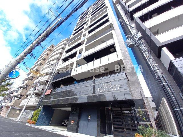 エスライズ神戸三宮山手通壱番館の外観