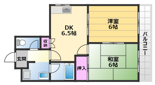 【間取り】 | メゾン金岡