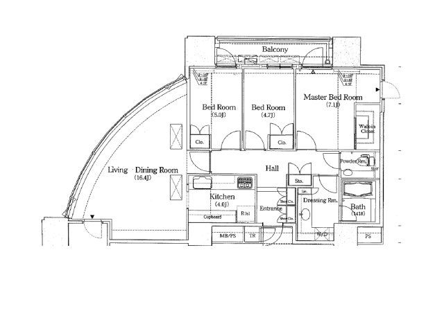 【間取り】 | シティタワー大阪