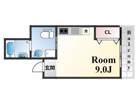 サンステージ神戸大倉山の間取り