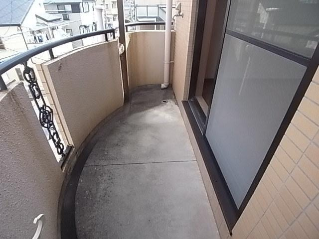 カサイマンションのバルコニー
