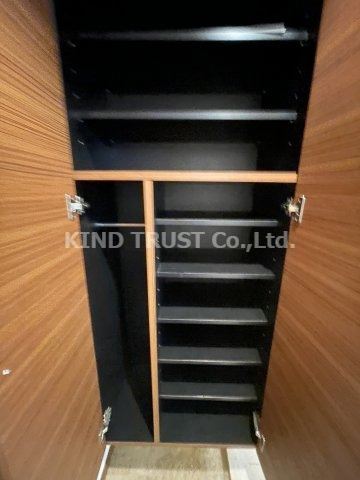 エスライズ天満パークサイドの収納|こまごまとしたものを収納できそうですね