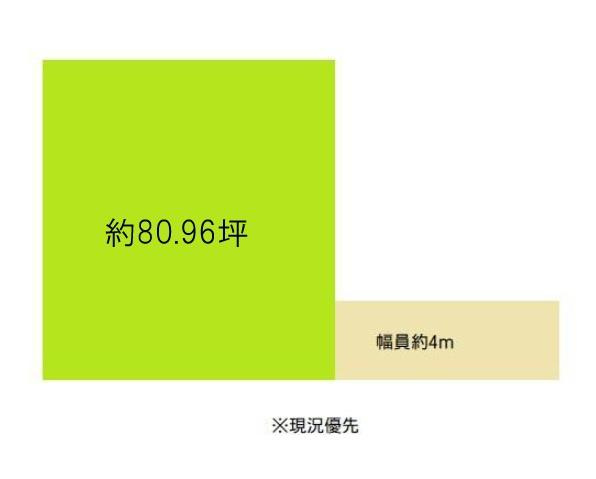 和歌山市狐島　土地の土地図