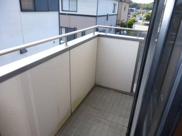 サンハイツのバルコニー