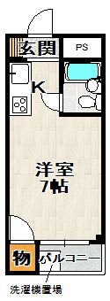 ハイツホリデーの間取り