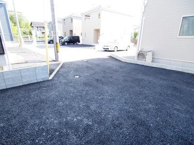 【駐車場】 | Cradle garden　二本松市市海道　第１（２期）　４号棟