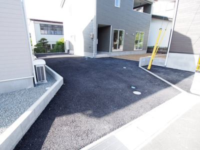 【駐車場】 | Cradle garden　二本松市市海道　第１（２期）　４号棟