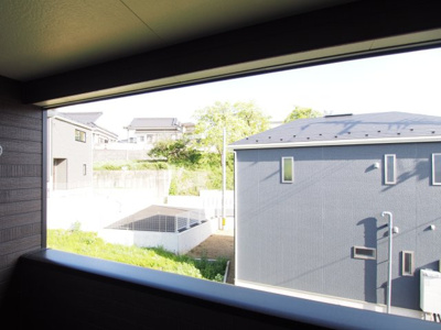 【展望】 | Cradle garden　二本松市市海道　第１（２期）　５号棟 | 外を眺めると気分転換になりますね♪
