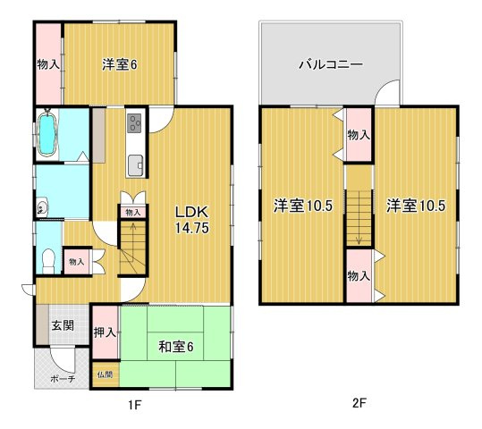 【間取り】 | 吉佐町中古