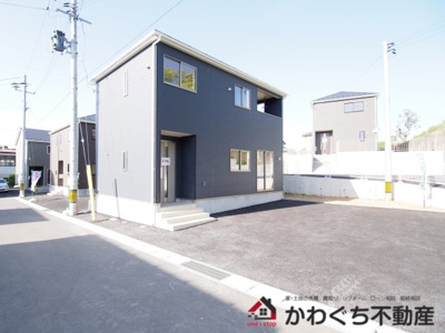 【外観】 | Cradle garden　二本松市市海道　第１（２期）　６号棟 | JR東北本線【二本松】駅まで徒歩11分！二本松南小学校、二本松第一中学校エリアです◎