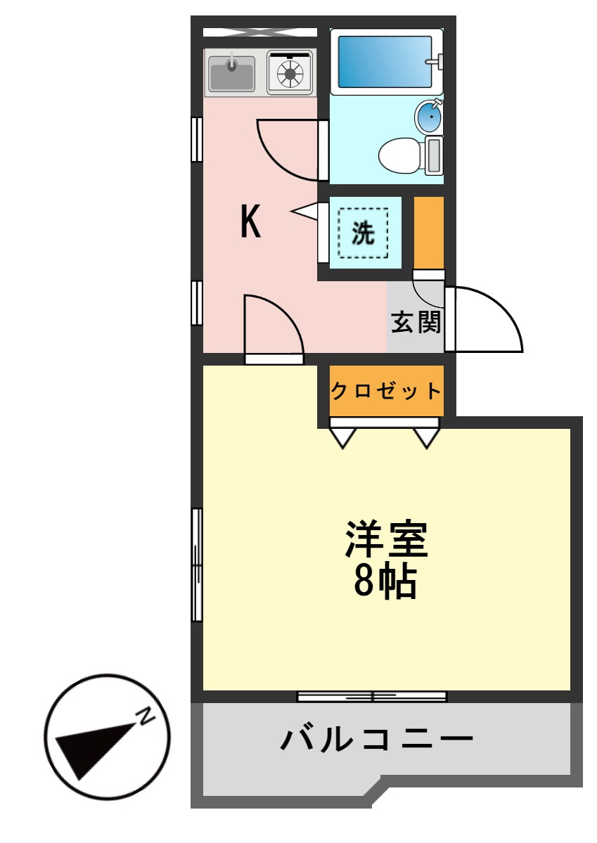 ラ・カーサミューズⅡの間取り