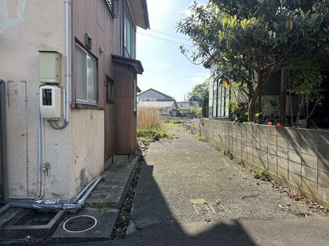丸山町　土地の前面道路含む現地写真