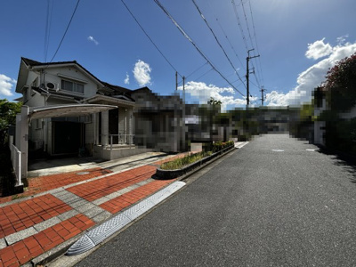 【前面道路含む現地写真】 | 大津市仰木の里6丁目2-21　中古テラスハウス