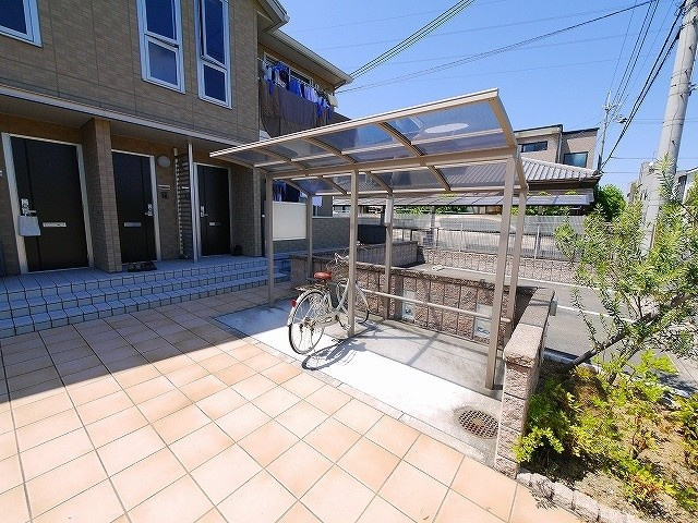 エンジェルハートBのその他共用部分|駐輪場