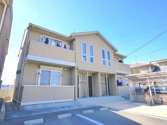エンジェルハート　Ｂ棟の外観|外観は落ち着いています