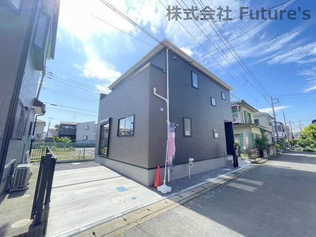 吉川市中野　新築戸建　全1棟の外観|2024年5月完成の新築戸建