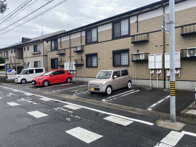 カサベルデの駐車場