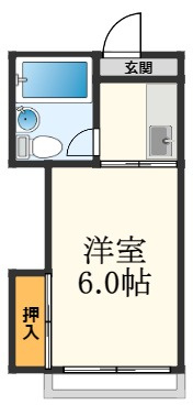 【間取り】 | フラットK