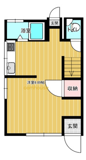 【間取り】 | 野口貸家 | １F部分