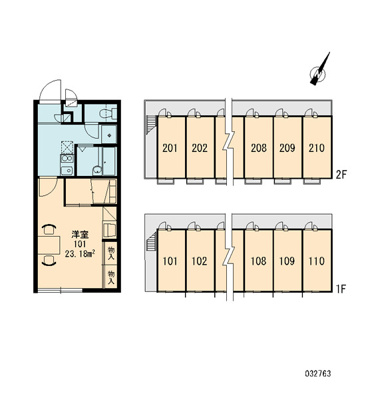 【区画図】 | レオパレスあるかんしぇる | 画像3