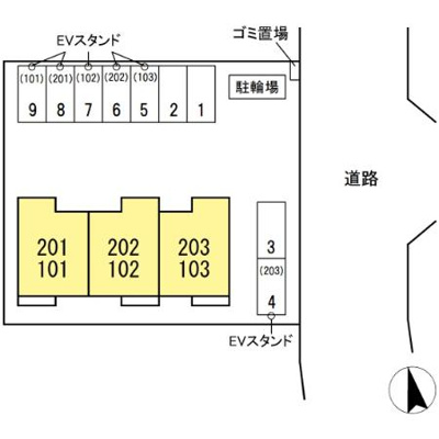 【区画図】 | プレシア吉敷
